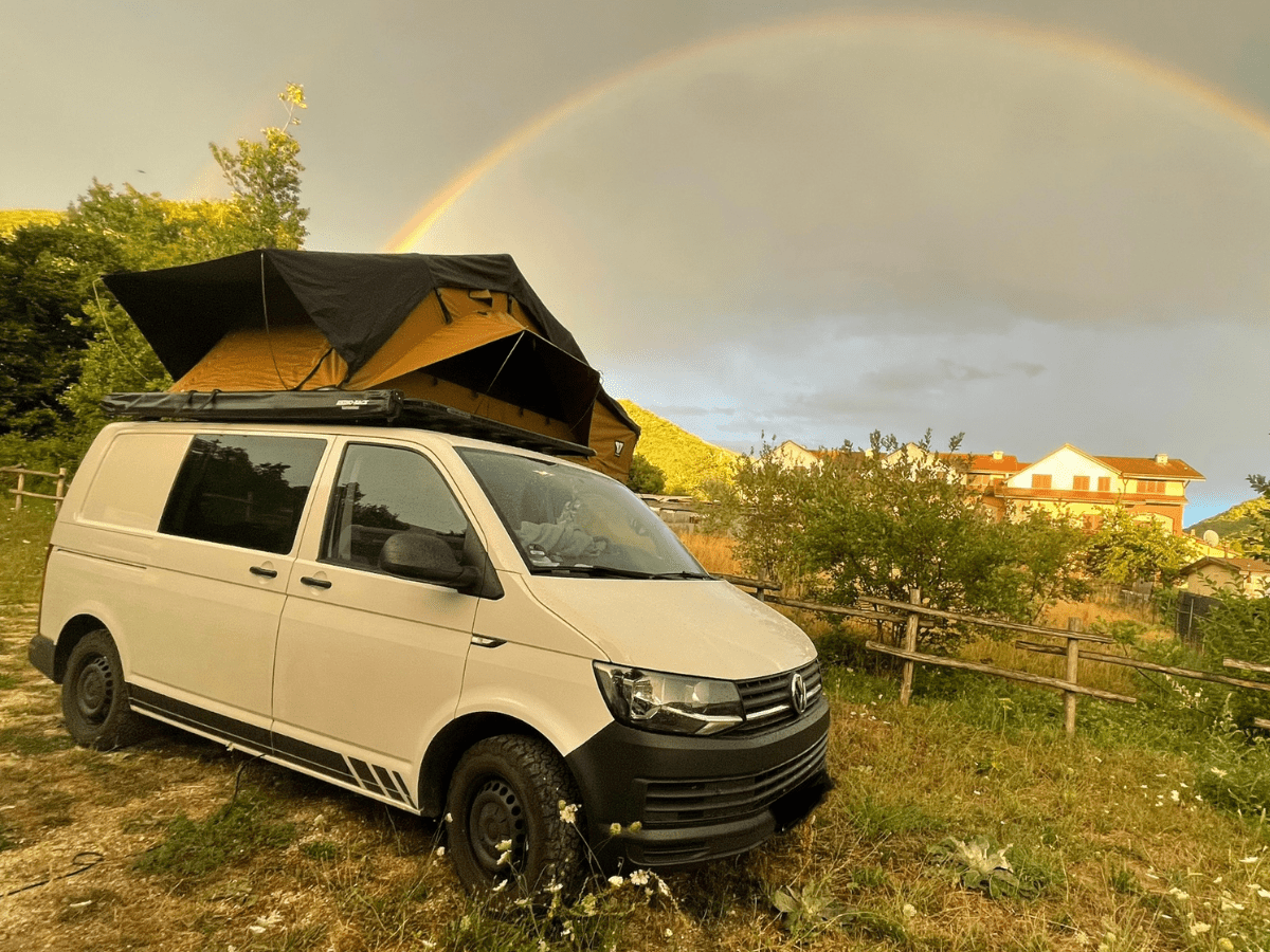 VW Bus T5 Dachzelt Vickywood Big Willow