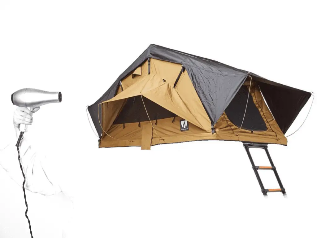 3 schnelle (6 langsame) Methoden ein Dachzelt zu trocknen | Outdoor Kosmos